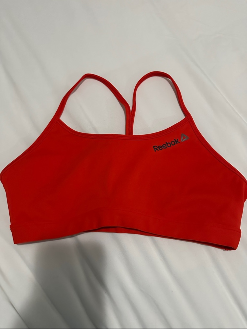 Reebok Red Racerback Sports Bra